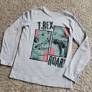 Oshkosh boys dinosaur long sleeve top in size 8